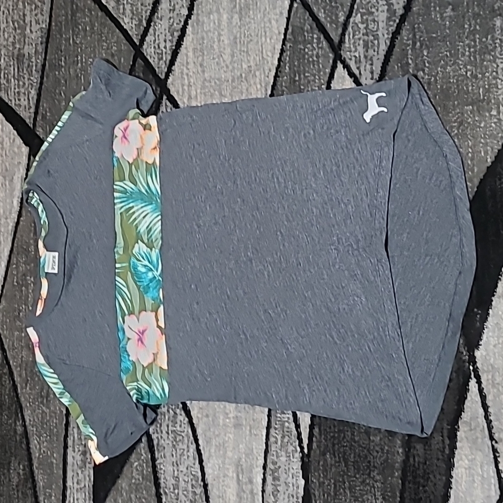 VS PINK 2015 Tropical Floral Tee-Shirt PRICE FIRM